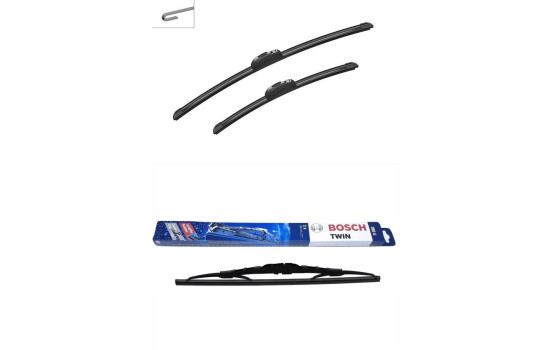 Pack économique de balais d'essuie-glace Bosch AR552S + 380U