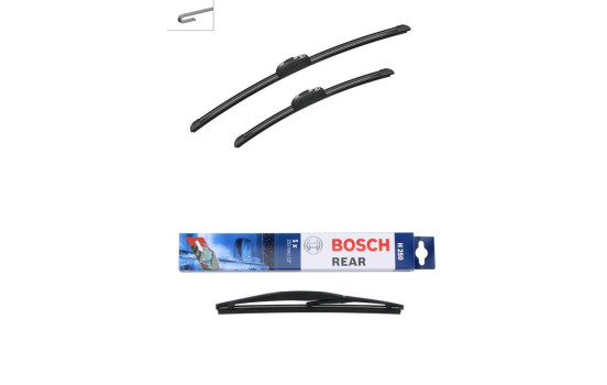 Pack économique de balais d'essuie-glace Bosch AR552S + H250