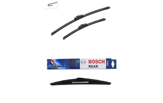 Pack économique de balais d'essuie-glace Bosch AR552S + H312