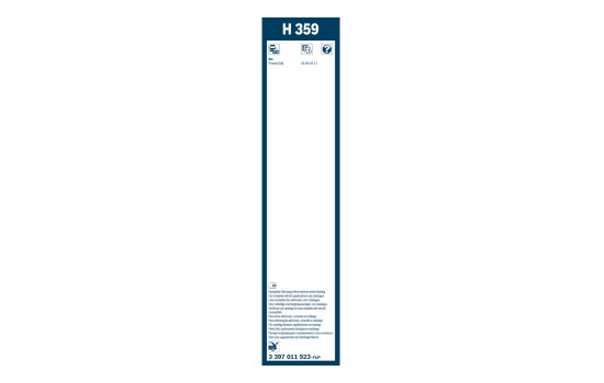 Pack économique de balais d'essuie-glace Bosch AR552S + H359, Image 19