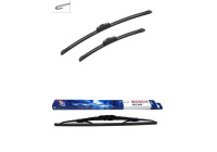 Pack économique de balais d'essuie-glace Bosch AR552S + H380