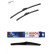 Pack économique de balais d'essuie-glace Bosch AR552S + H801