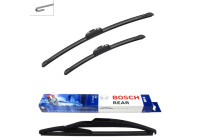 Pack économique de balais d'essuie-glace Bosch AR552S + H840