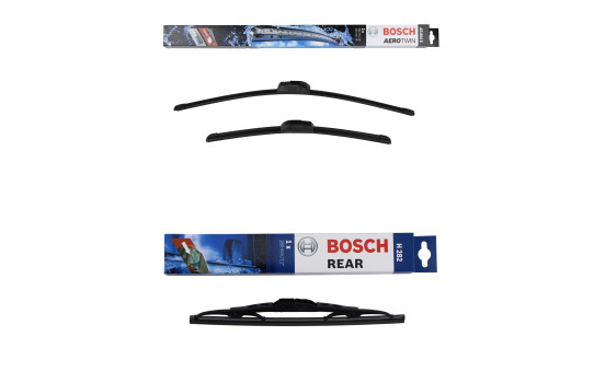 Pack économique de balais d'essuie-glace Bosch AR604S + H282