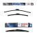 Pack économique de balais d'essuie-glace Bosch AR604S + H311