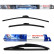 Pack économique de balais d'essuie-glace Bosch AR604S + H840