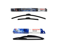 Pack économique de balais d'essuie-glace Bosch AR605S + H840