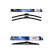 Pack économique de balais d'essuie-glace Bosch AR606S + H353