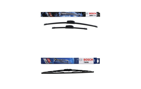Pack économique de balais d'essuie-glace Bosch AR607S + 450U
