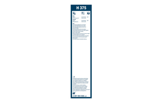 Pack économique de balais d'essuie-glace Bosch AR607S + H375, Image 16