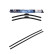 Pack économique de balais d'essuie-glace Bosch AR801S + Z361