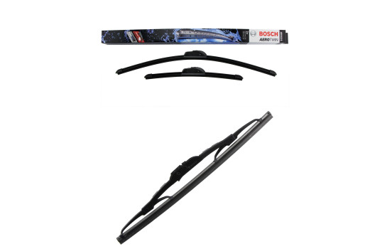 Pack économique de balais d'essuie-glace Bosch AR813S + 500U