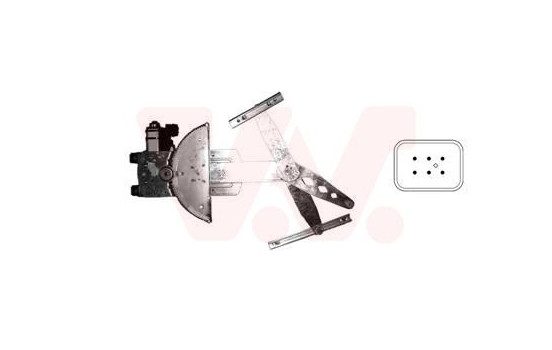 Lève-vitre 3777264 Van Wezel, Image 2