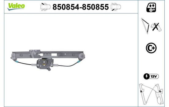 Lève-vitre 850854 Valeo, Image 2