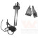 MECANISME DE FENETRE ELECTRIQUE avec MOTEUR arrière droit 0320264 Van Wezel, Vignette 2