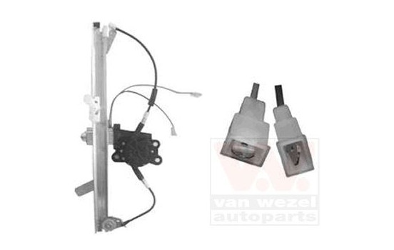 MECANISME DE FENETRE GAUCHE POUR MOTEUR ELECTRIQUE 4 portes 0155261 Van Wezel, Image 2
