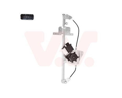 MÉCANISME DE LÈVE-VITRE ÉLECTRIQUE AVEC MOTEUR 2/3D. DROITE 0905264 Van Wezel