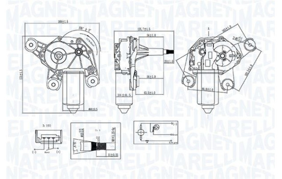 Moteur d'essuie-glace