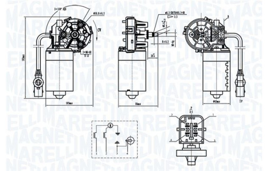 Moteur d'essuie-glace