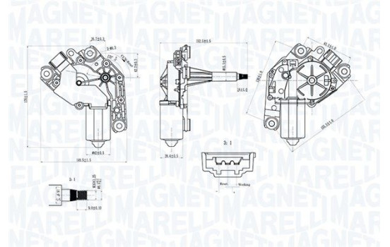 moteur d'essuie-glace