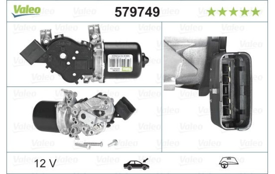 Moteur d'essuie-glace ORIGINAL PART, Image 4