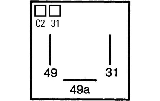Centrale clignotante 4DM 005 698-021 Hella, Image 2