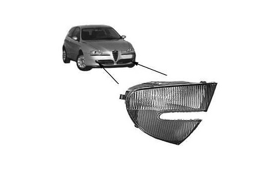 Clignotant avant droit 0147910 Van Wezel