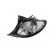 Clignotant avant droit 9/01+ BLANC Bordure intérieure NOIRE 0649910 Van Wezel