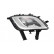 Clignotant avant droit avec trou pour feu antibrouillard H10 3749996 Van Wezel