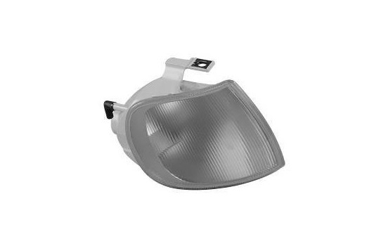Clignotant avant droit jusqu'à 09/99 BLANC avec support d'ampoule 5824906 Van Wezel