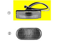 Clignotant latéral gauche/droite 4336914 Van Wezel