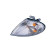 Clignotant latéral pour rétroviseur extérieur gauche à partir de 1998 8217907 Van Wezel, Vignette 2