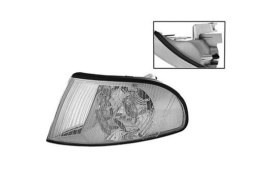 Clignotant latéral pour rétroviseur extérieur gauche CRYSTAL (S4) 0323901 Van Wezel, Image 2