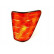 Clignotant latéral pour rétroviseur extérieur gauche ORANGE avec DOUBLURE 3070901 Van Wezel, Vignette 2