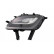 Clignotant latéral pour rétroviseur extérieur gauche sans trou pour feu antibrouillard 3749909 Van Wezel