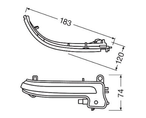 Clignotant Osram LEDriving DMI pour BMW (blanc), Image 2