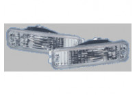 Clignotants avant compatibles avec pare-chocs Honda Civic/CRX 1988-1990 - Transparent