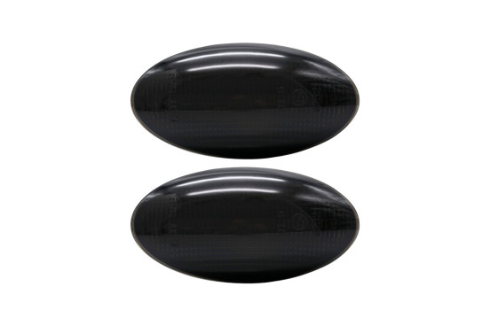 Clignotants latéraux à LED compatibles avec divers modèles Suzuki/Opel/Fiat - Couleur fumée - Dynam inclus