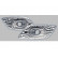 Clignotants latéraux compatibles avec Subaru Impreza 2000-2008 - Cristal, Vignette 2
