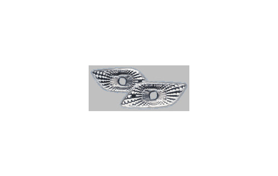 Clignotants latéraux compatibles avec Subaru Impreza 2000-2008 - Cristal, Image 2