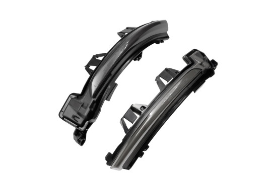 Ensemble de clignotants LED pour rétroviseurs latéraux AutoStyle pour Volvo, divers modèles 2016- - Gris fumé, Image 3