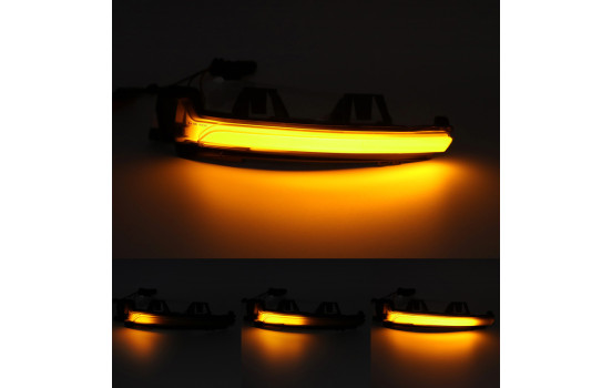Ensemble de clignotants LED pour rétroviseurs latéraux AutoStyle pour Volvo, divers modèles 2016- - Gris fumé, Image 10