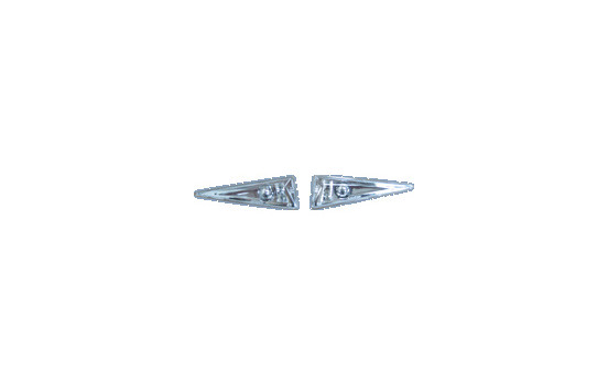Jeu de clignotants latéraux compatibles avec Renault Megane II 2002-2008 - Transparent, Image 2