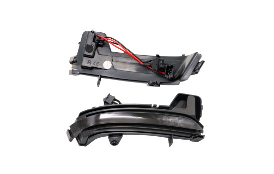 Jeu de clignotants LED pour rétroviseurs latéraux - convient pour Skoda Karoq 2017- & Kodiaq 2017- - Fumée - y co, Image 2