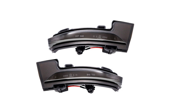 Jeu de clignotants LED pour rétroviseurs latéraux - convient pour Skoda Octavia III 2013-2020 et Volkswagen T-Roc 2017