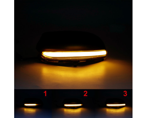 Jeu de clignotants LED pour rétroviseurs latéraux - convient pour Volkswagen Golf VI 2008-2012 & Touran 2010-2015 , Image 6