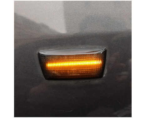 Set Clignotants latéraux à LED adaptés pour - Opel Various - Smoke - y compris Dynamic Running Light, Image 3