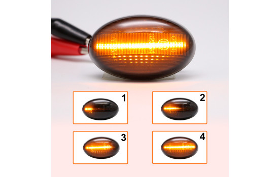 Set de clignotants latéraux LED sur mesure pour Mercedes Classe A W168 / Vito W639 / Vito W447 / Citan W415 -, Image 7