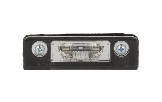 Feu éclaireur de plaque