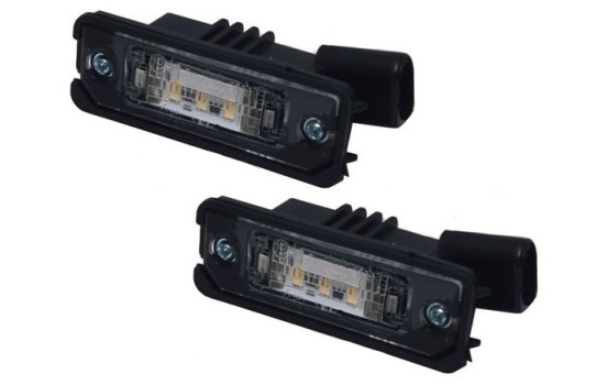 Feu éclaireur de plaque